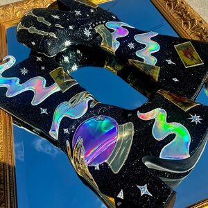 Cosmic Fortune Platform Boots Club Exx